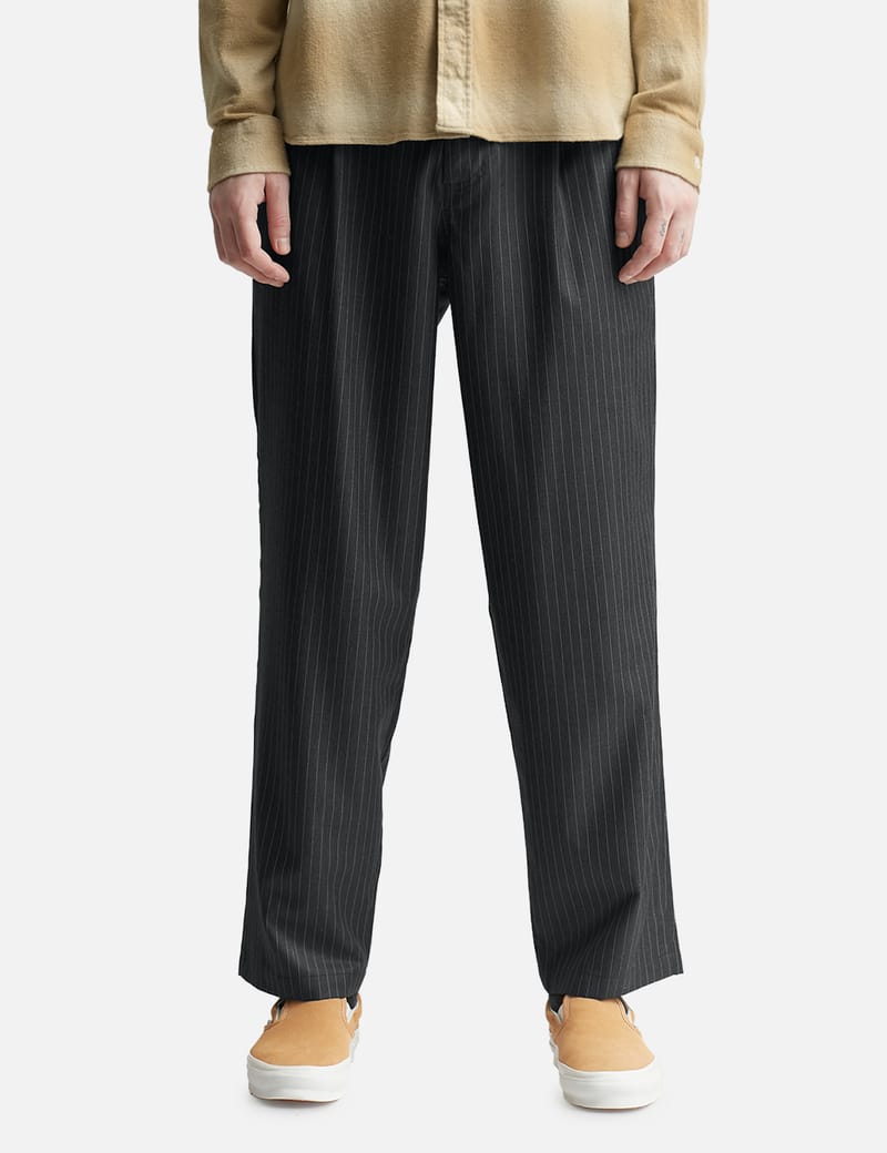 Stüssy - Stripe Volume Pleated Trousers | HBX - Globally Curated