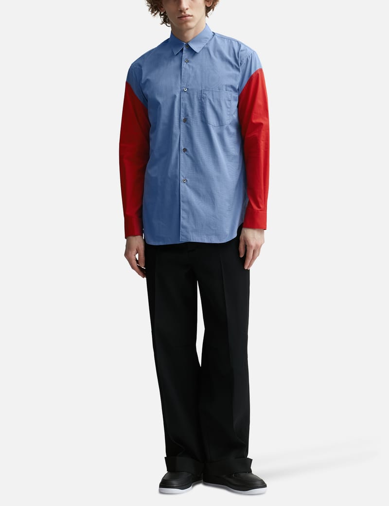 CDG Shirt - Multicolor Woven Shirt | HBX - Globally Curated