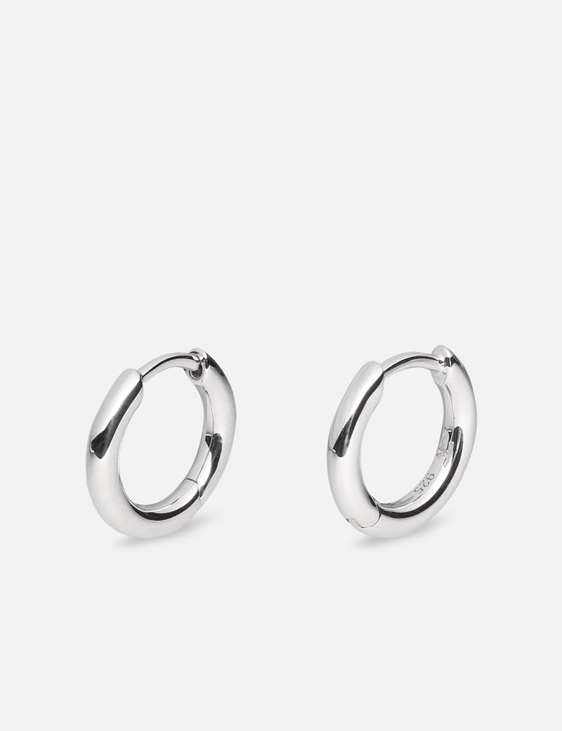 Tom Wood Classic Hoops Small - Recycled 925 sterling silver hoops