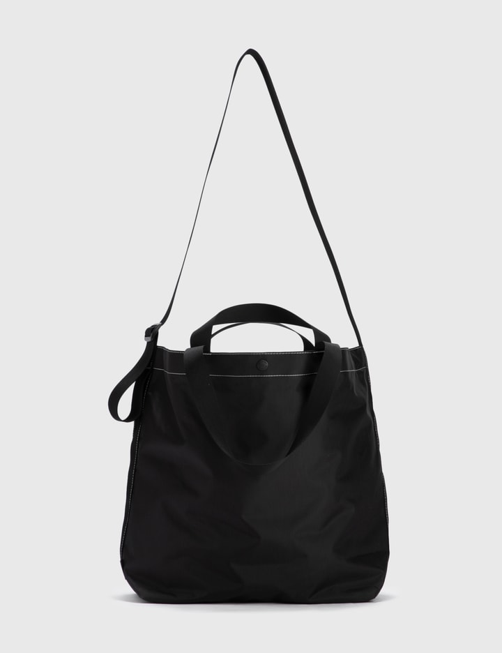 and wander - LARGE CORDURA LOGO TOTE BAG | HBX - Globally Curated ...