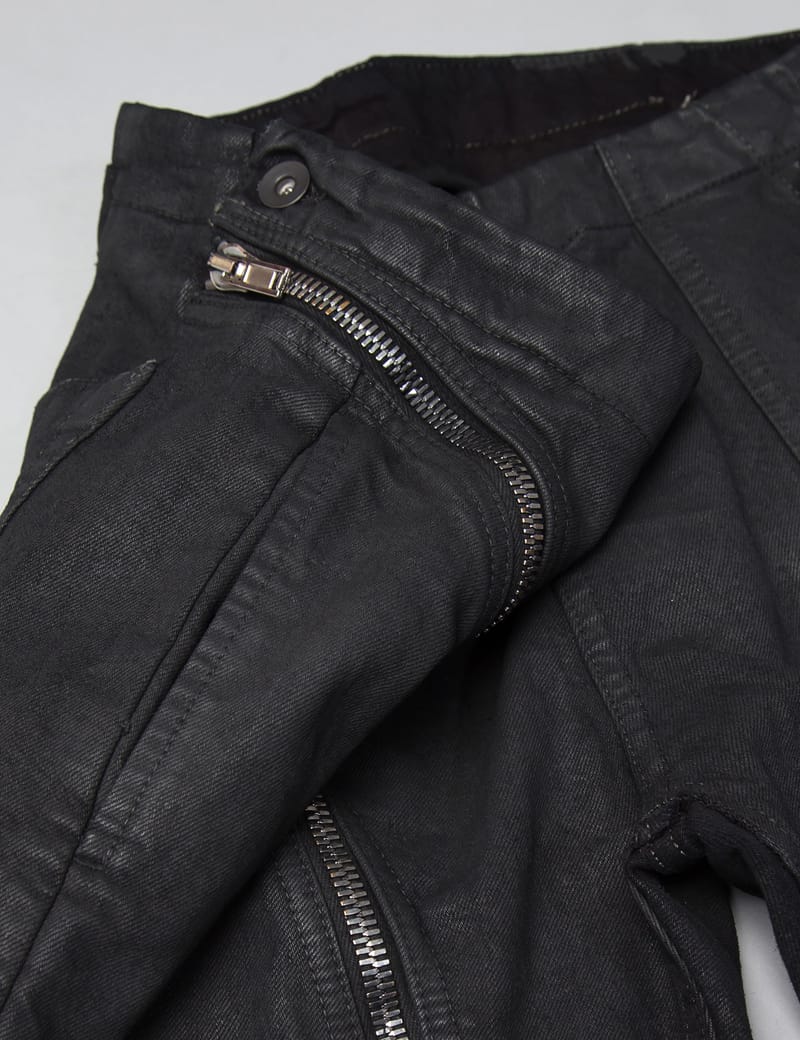 パンツ rick owens drkshdw air cut pants Rick Owens DRKSHDW Aircut Denim Pants in Black – Antidote Fashion