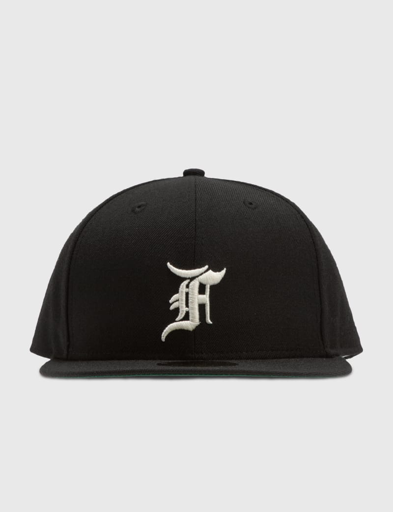 Brand New Era Mens Black Fear of God 59Fifty Fitted Baseball