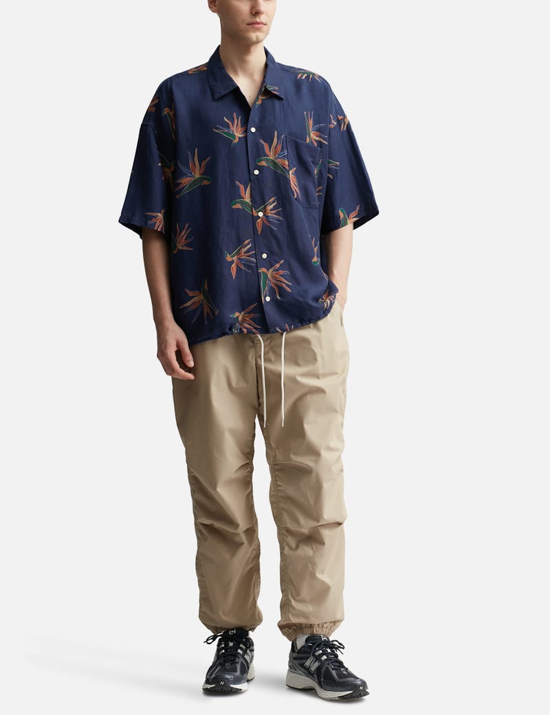 Nanamica - Cupra Hemp Aloha Shirt | HBX - Globally Curated