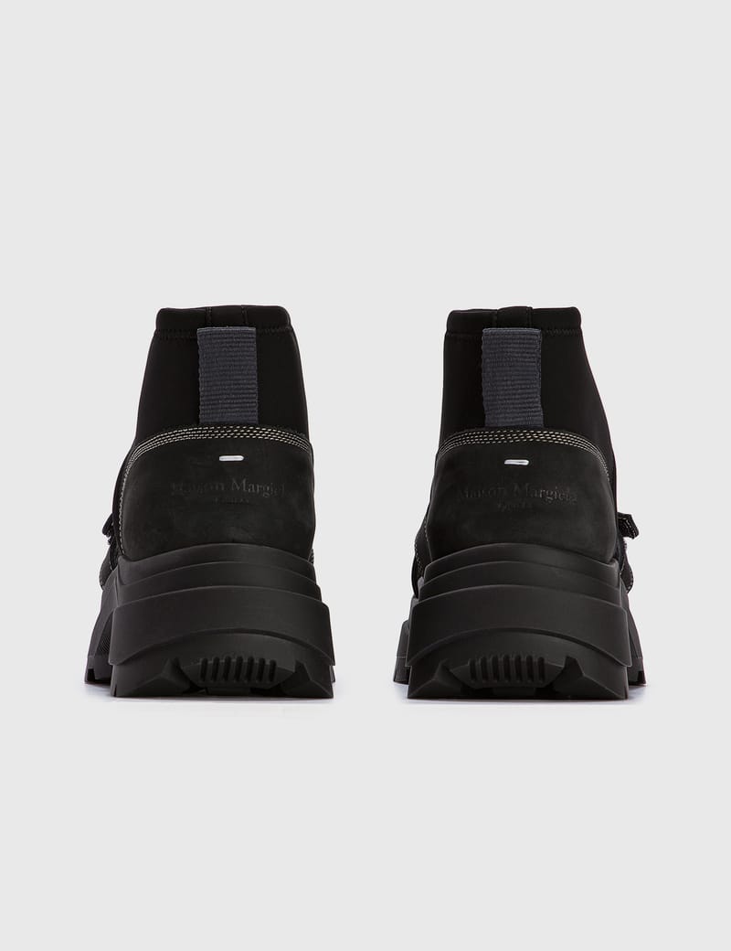 メゾンマルジェラ SUEDE SANDALS WITH TANK SOLE Maison Margiela Suede Sandals With Tank Women's Sole | ShopSimon