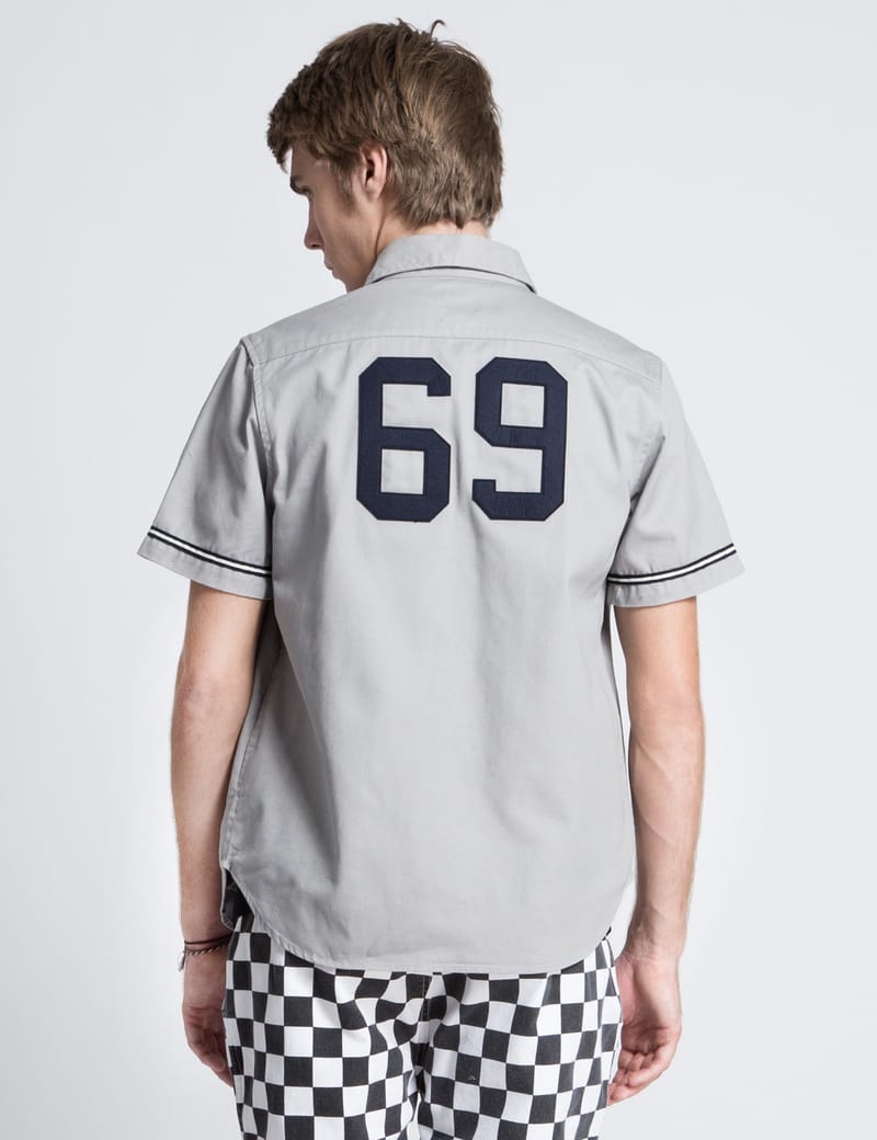 FUCT SSDD - Grey FUCT 69 Baseball Shirt | HBX