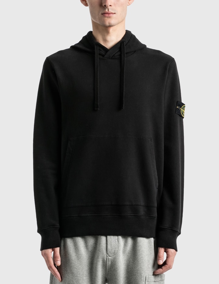 Stone Island - Classic Compass Logo Hoodie | HBX - Globally Curated ...