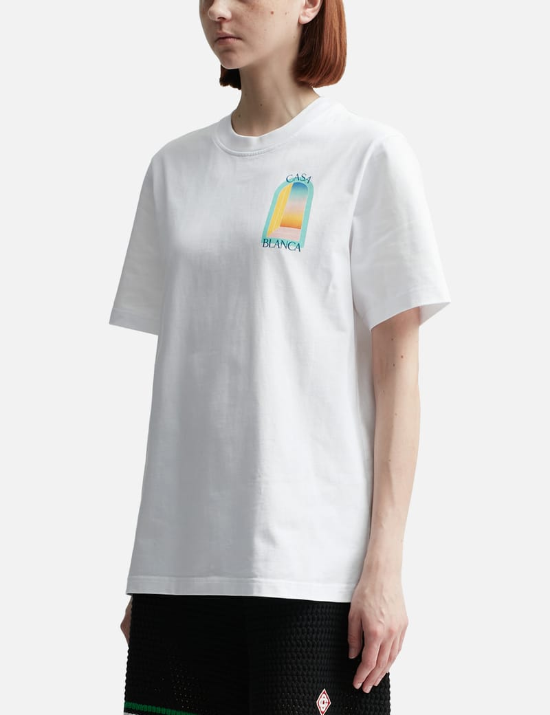 Casablanca - L'Arc Coloré T-Shirt | HBX - Globally Curated
