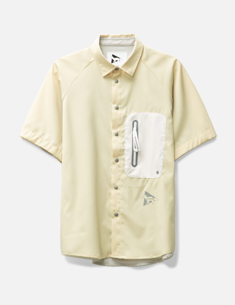 and wander - and Wander x Maison Kitsuné Hiking Shirt | HBX