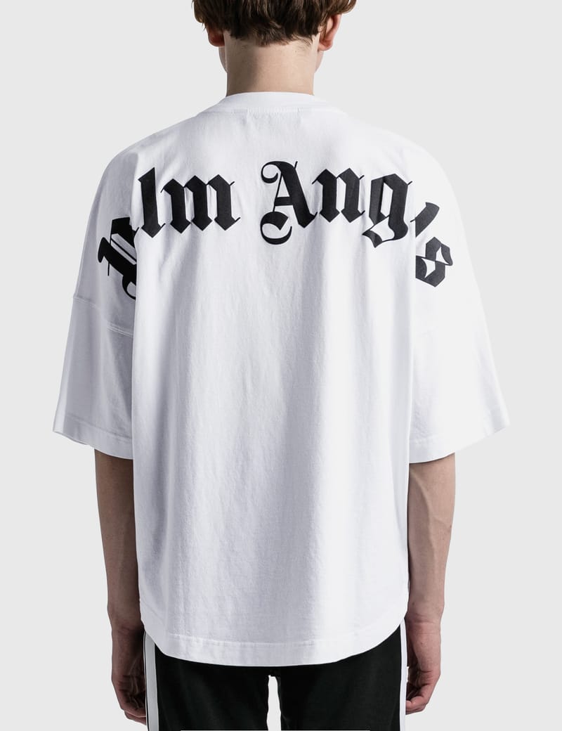 【Palm Angels】Tシャツ - Logo Palm Angels - Classic Logo Oversized T-shirt | HBX