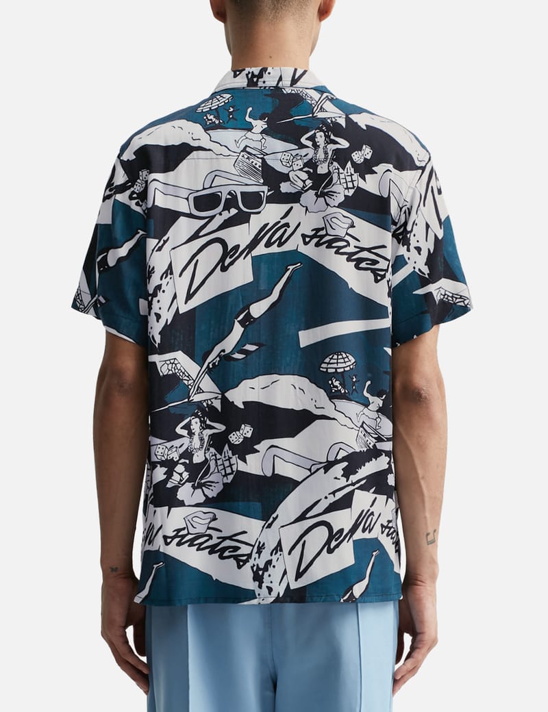 DEVÁ STATES - AWOL Souvenir Shirt | HBX - Globally Curated Fashion and  Lifestyle by Hypebeast