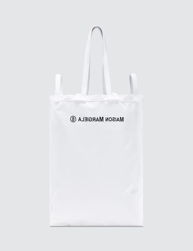 正規 MM6 Maison Margiela Canvas Bag MM6 Maison Margiela - Large Canvas Shopping Bag | HBX