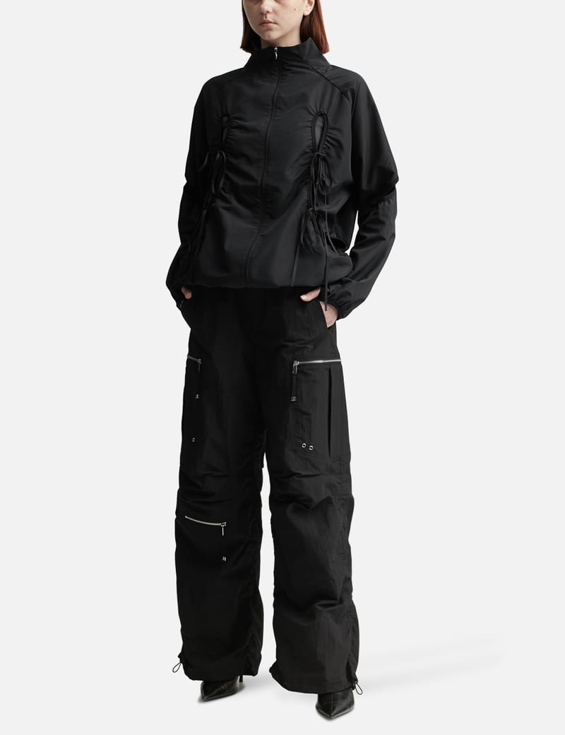 ◆NACHE◆ PUCKERING JOGGER PANTS UNISEX CHARCOAL 23SPBOT06CH NACHE】PUCKERING JOGGER PANTS (UNISEX) | OUR BRAND,NACHE