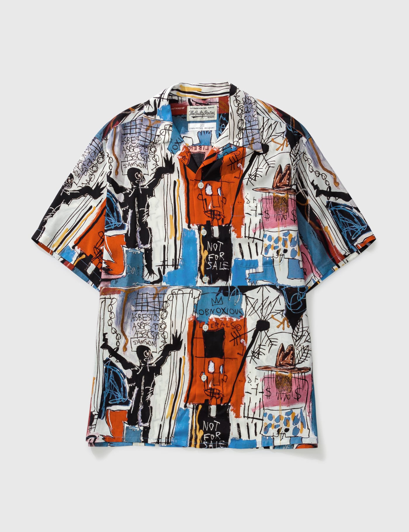 Wacko Maria - Wacko Maria X Jean-Michel Basquiat SS Hawaiian Shirt 