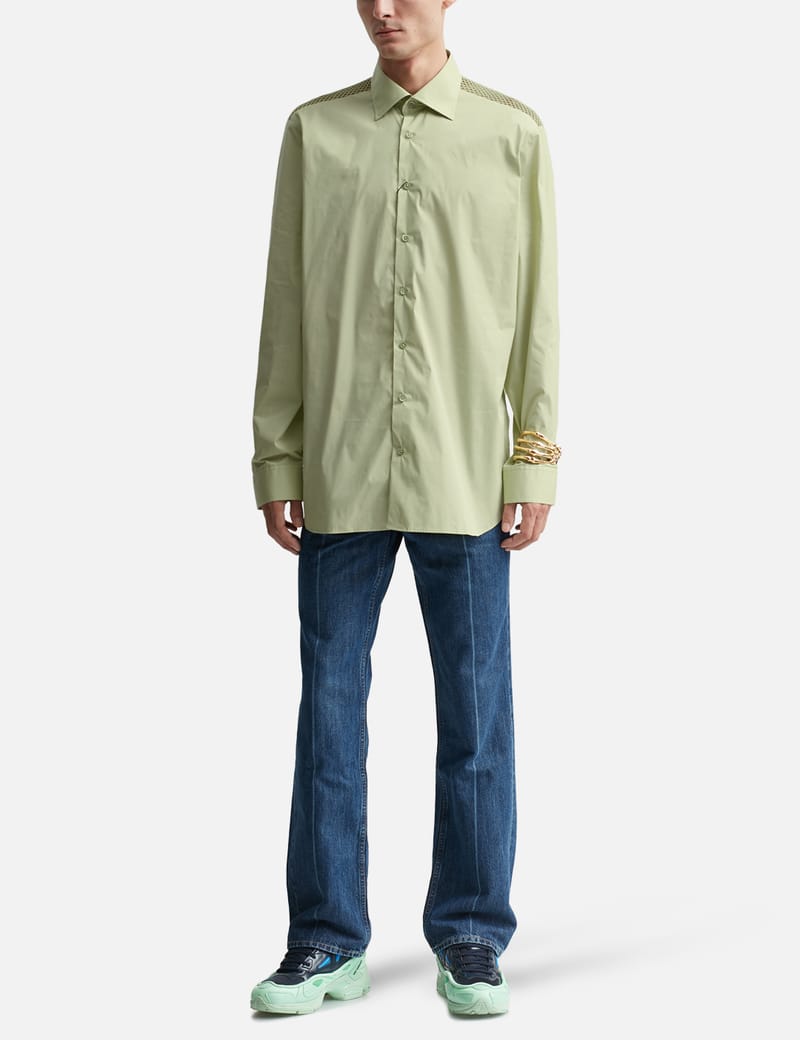 Raf Simons - ネットインサート付きクラシック シャツ | HBX
