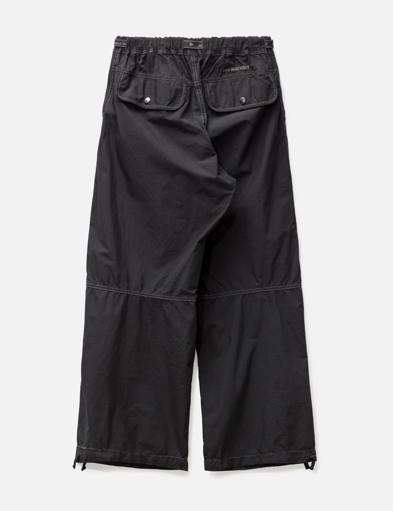 and wander - CORDURA rip mix pants | HBX - Globally Curated