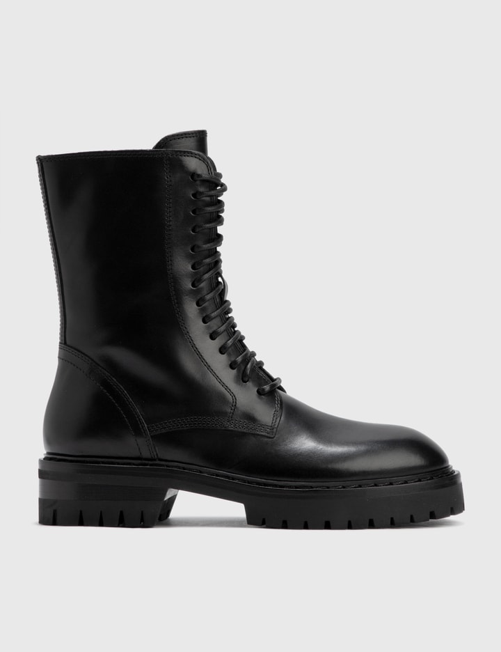 Ann Demeulemeester - Alec Combat Boot | HBX - Globally Curated Fashion ...