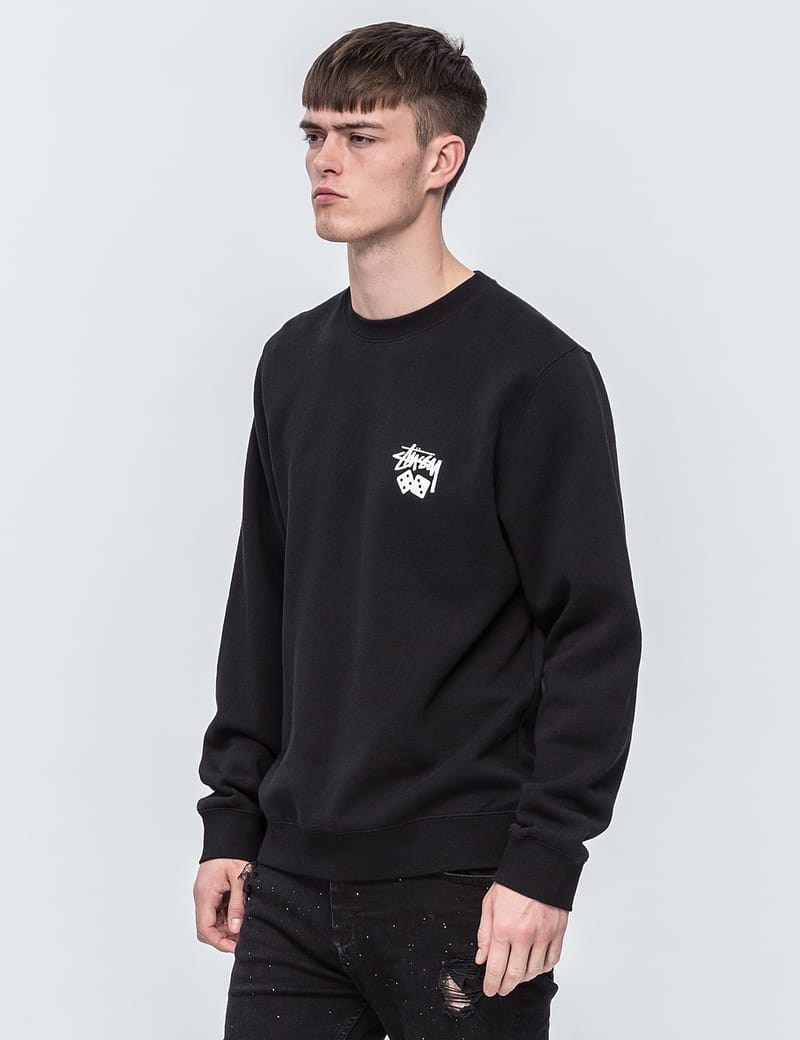 Stüssy - Dice Crewneck Sweatshirt | HBX - Globally Curated Fashion