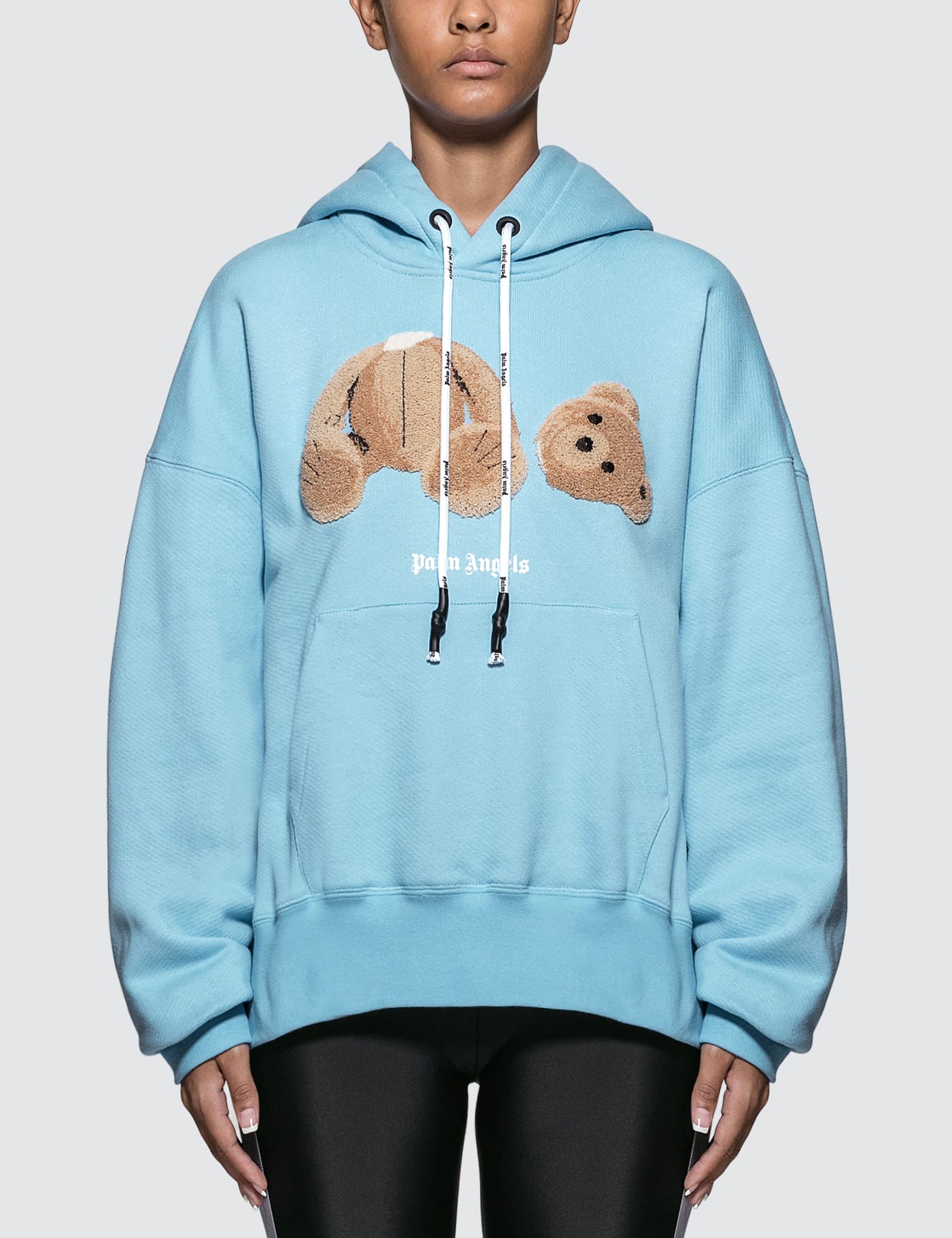 Palm Angels - Kill The Bear Cropped Hoodie | HBX - Globally