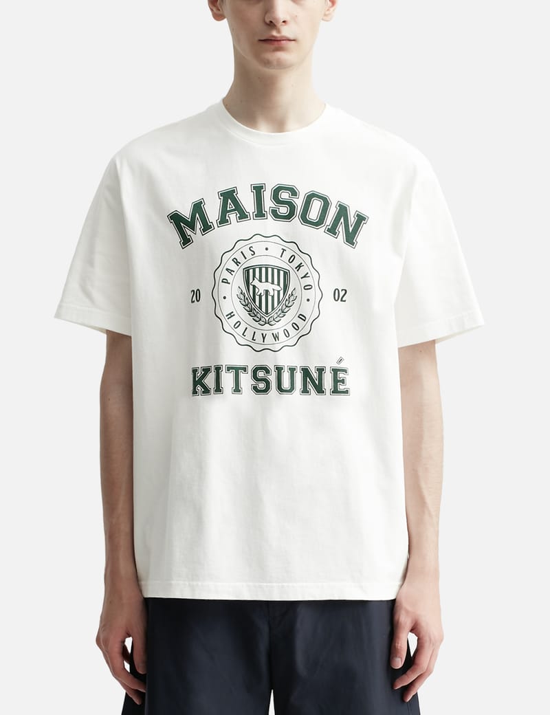 おすすめ Maison Kitsuné - Varsity Comfort T-shirt | HBX - Globally トップス