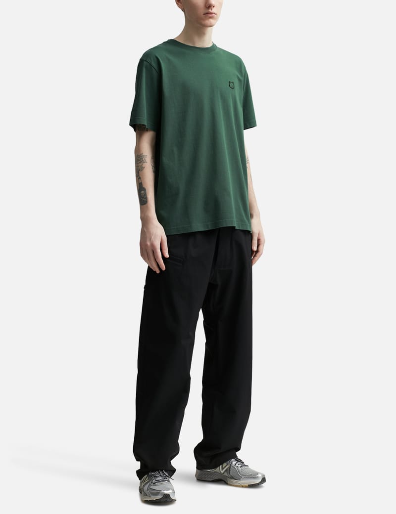 Maison Kitsuné Bold Fox Head Patch Comfort T-shirt In Green | ModeSens