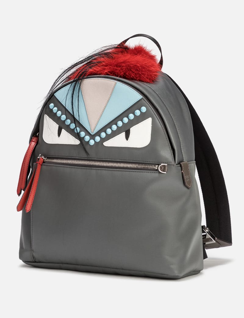 Fendi nylon monster online backpack