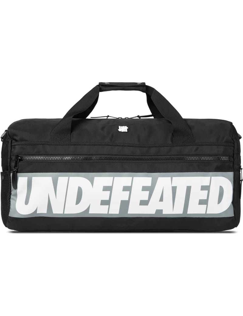 Undefeated - Black Constructed Duffle Bag | HBX - ハイプビースト