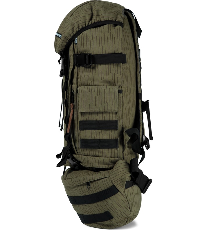 Undefeated - Olive Raindrop Backpack | HBX