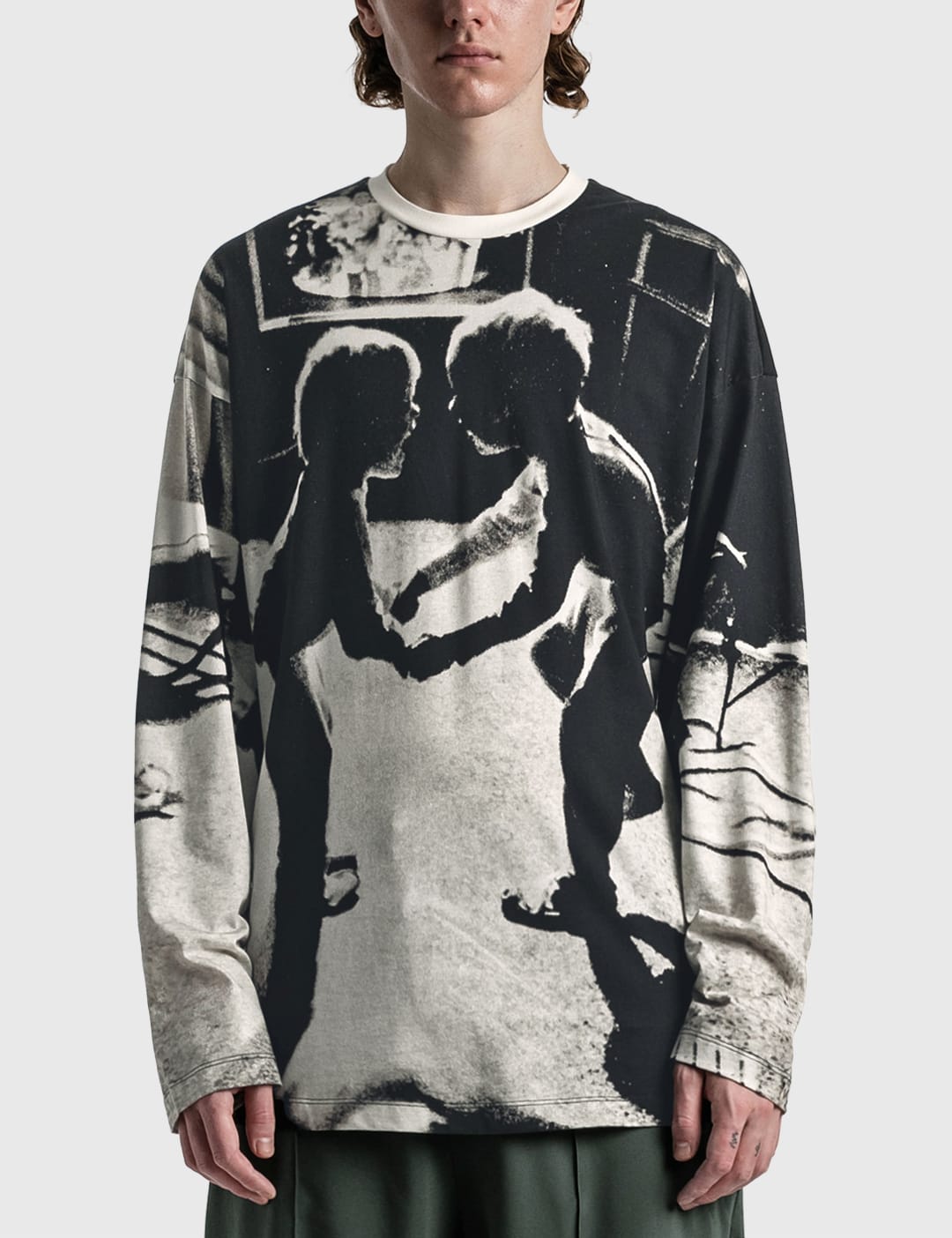 OAMC - Graphic Long Sleeve T-shirt | HBX - Globally Curated