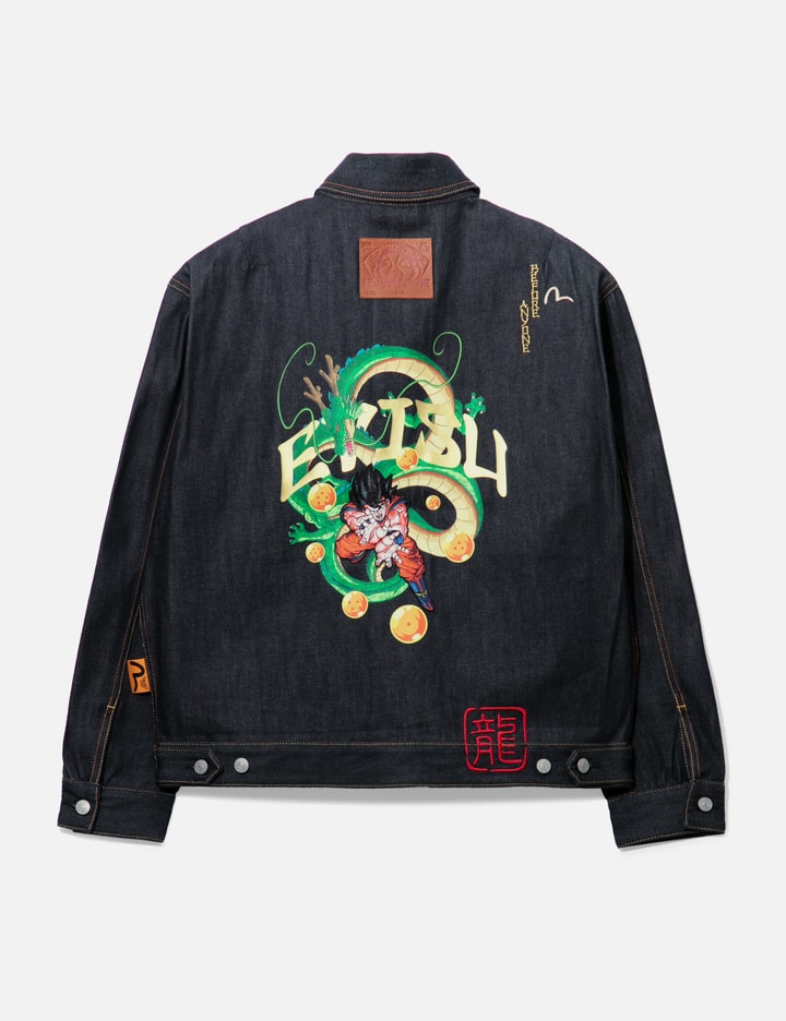 Evisu EVISU X DRAGONBALLZ DENIM JACKET HBX Globally Curated