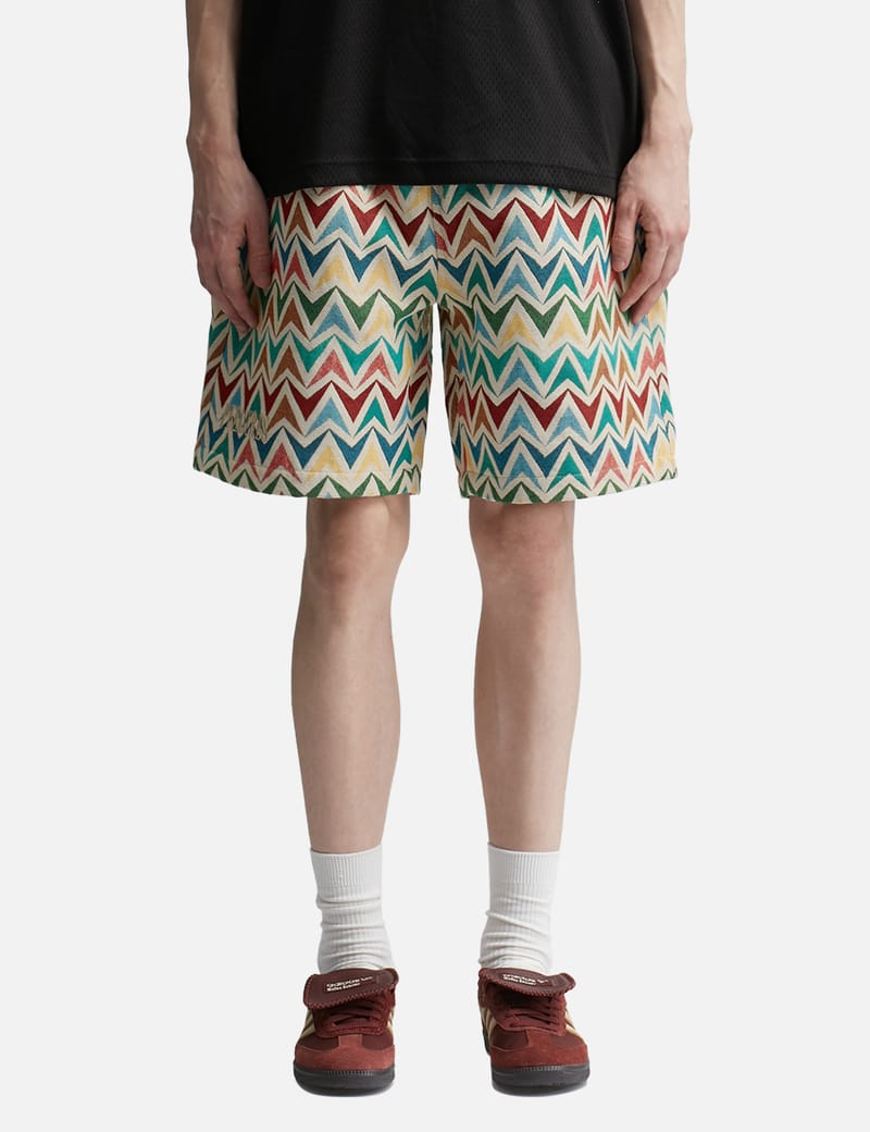 Pleasures - BASKET WOVEN SHORTS | HBX - Globally Curated Fashion