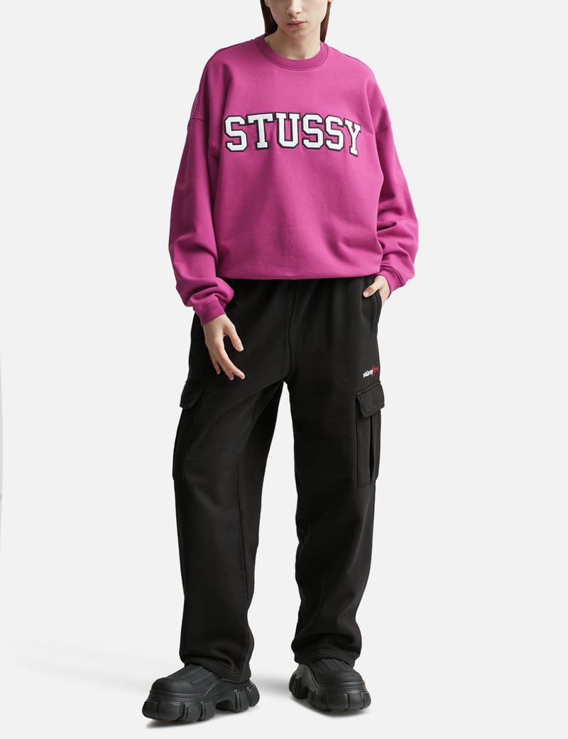 Stüssy - Relaxed Oversized Crewneck | HBX - Globally Curated