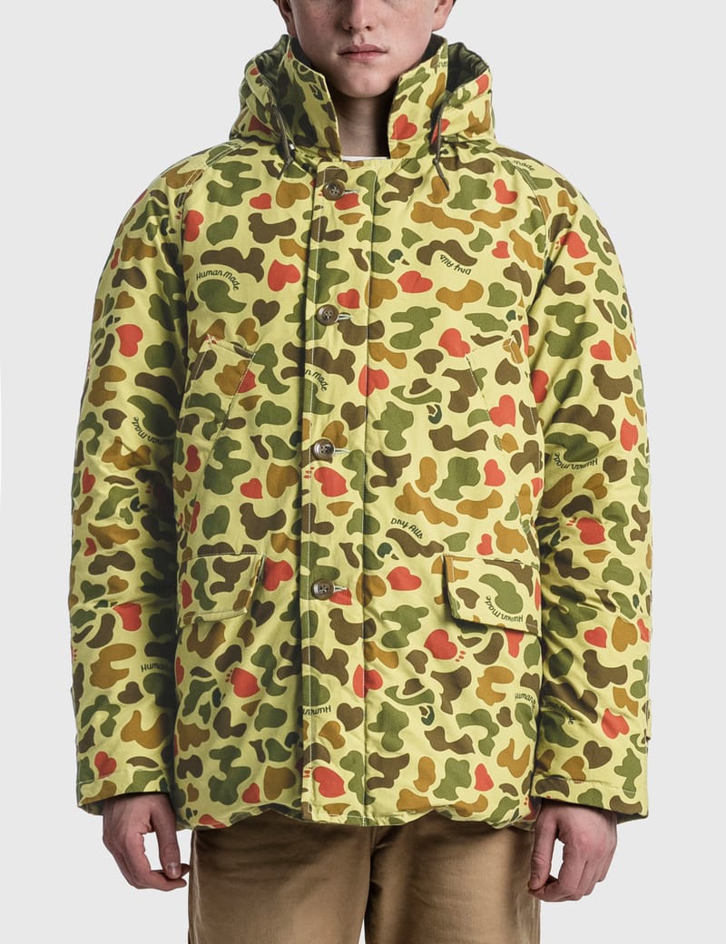 HUMAN MADE DUCK CAMO PULLOVER JACKETSPEC