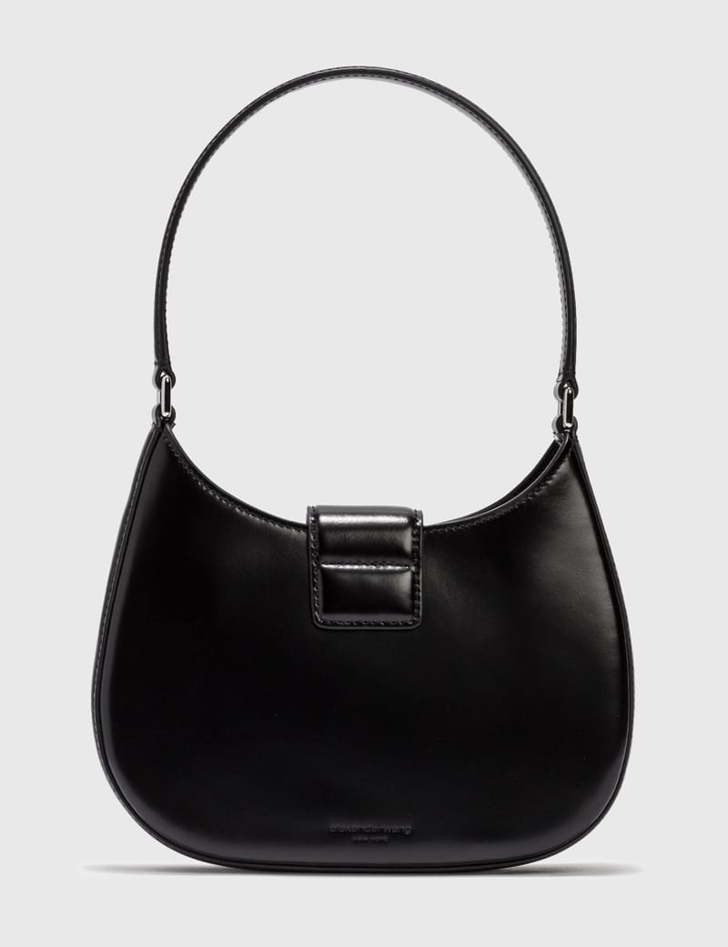 Alexander Wang■スモールパイク ホーボーバッグ ブラック ロゴ Black Small Pike Hobo in BLACK | alexanderwang®