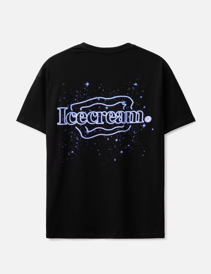 Tシャツ・カットソー Icecream SS24 T-SHIRT (IC23433 BLACK) Ice Cream Burner Oversized Fit Tee Black Men's - SS24 - US