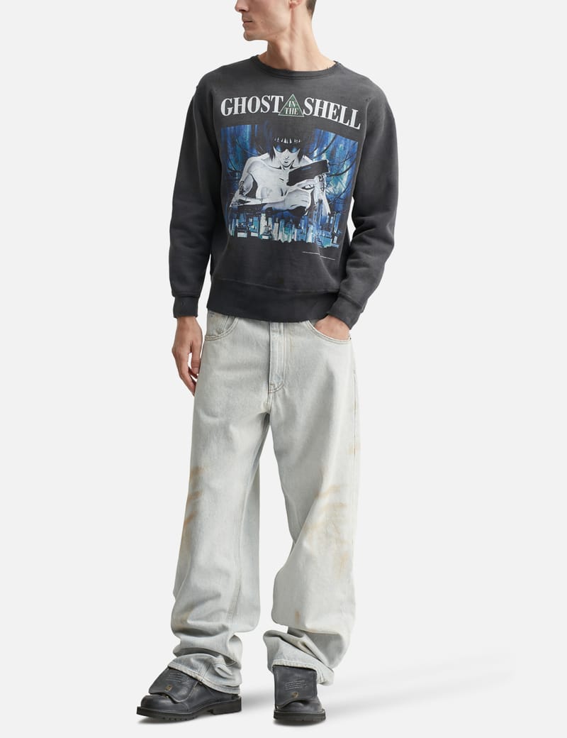 Saint Michael - Ghost In The Shell Crewneck Sweatshirt | HBX