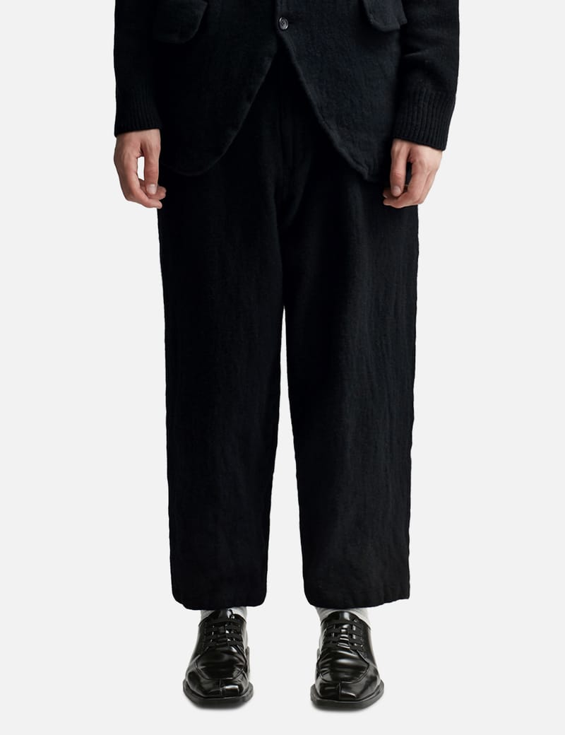 CDG SHIRT - Boiled Wool Pants | HBX - Globally Curated