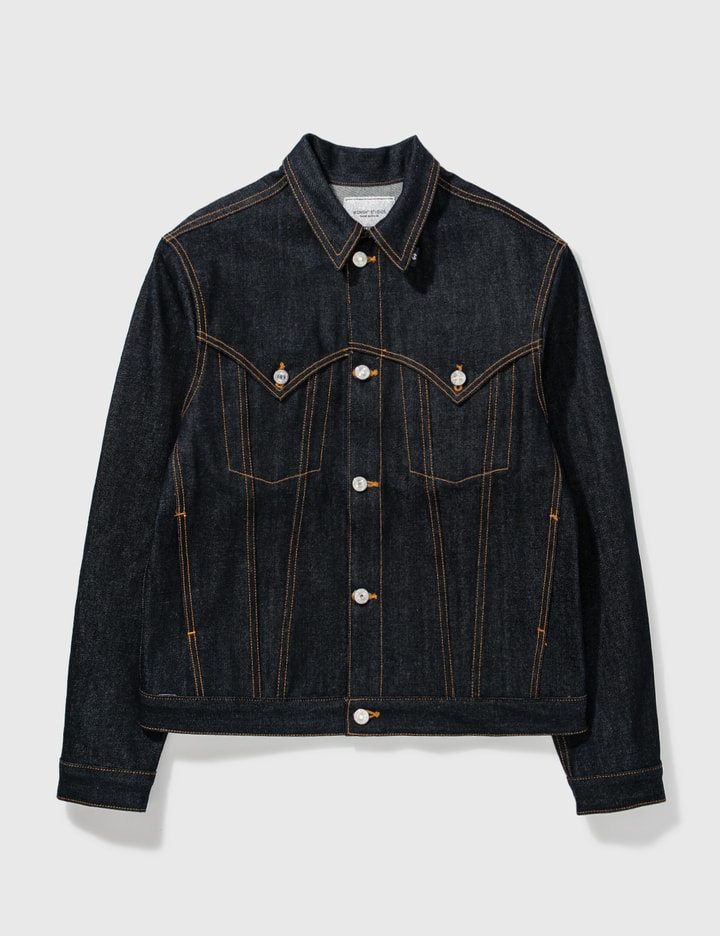 Midnight Studios - MIDNIGHT STUDIOS RINSE DENIM JACKET | HBX