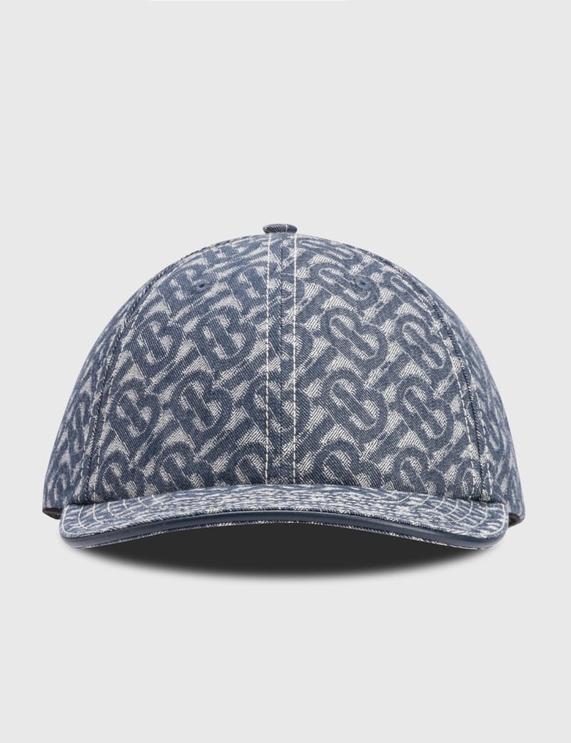 Burberry - Monogram Denim Jacquard Baseball Cap | HBX - Globally