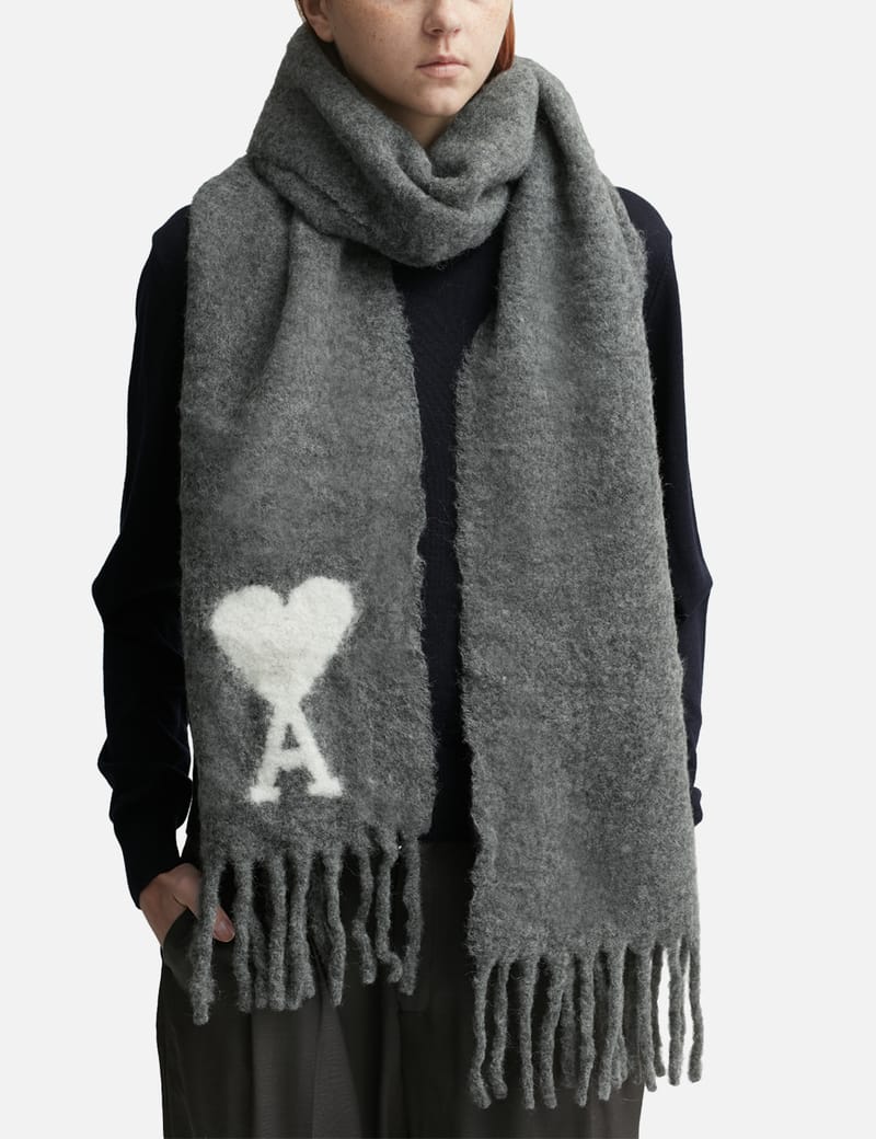 Ami - Oversized Ami De Coeur Scarf | HBX