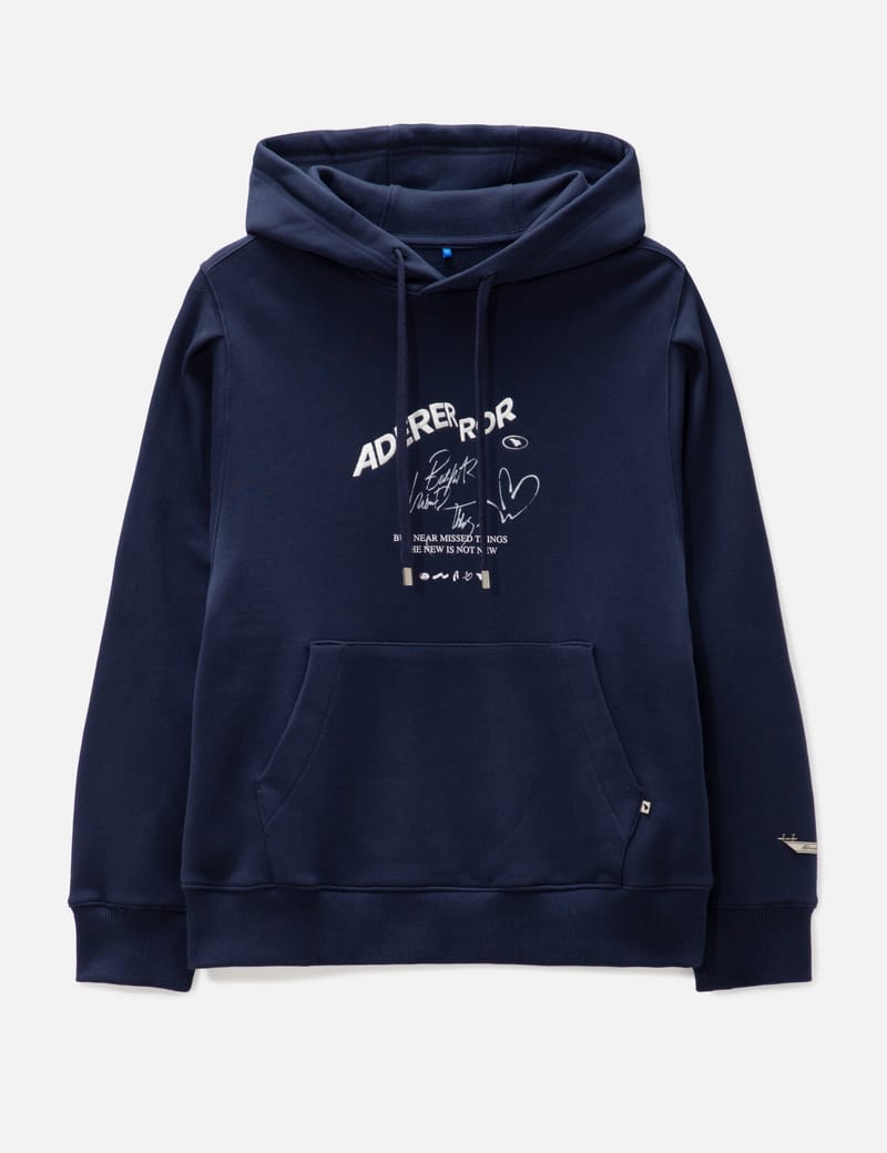 Ader Error - SIGNATURE LOGO HOODIE | HBX - Globally Curated