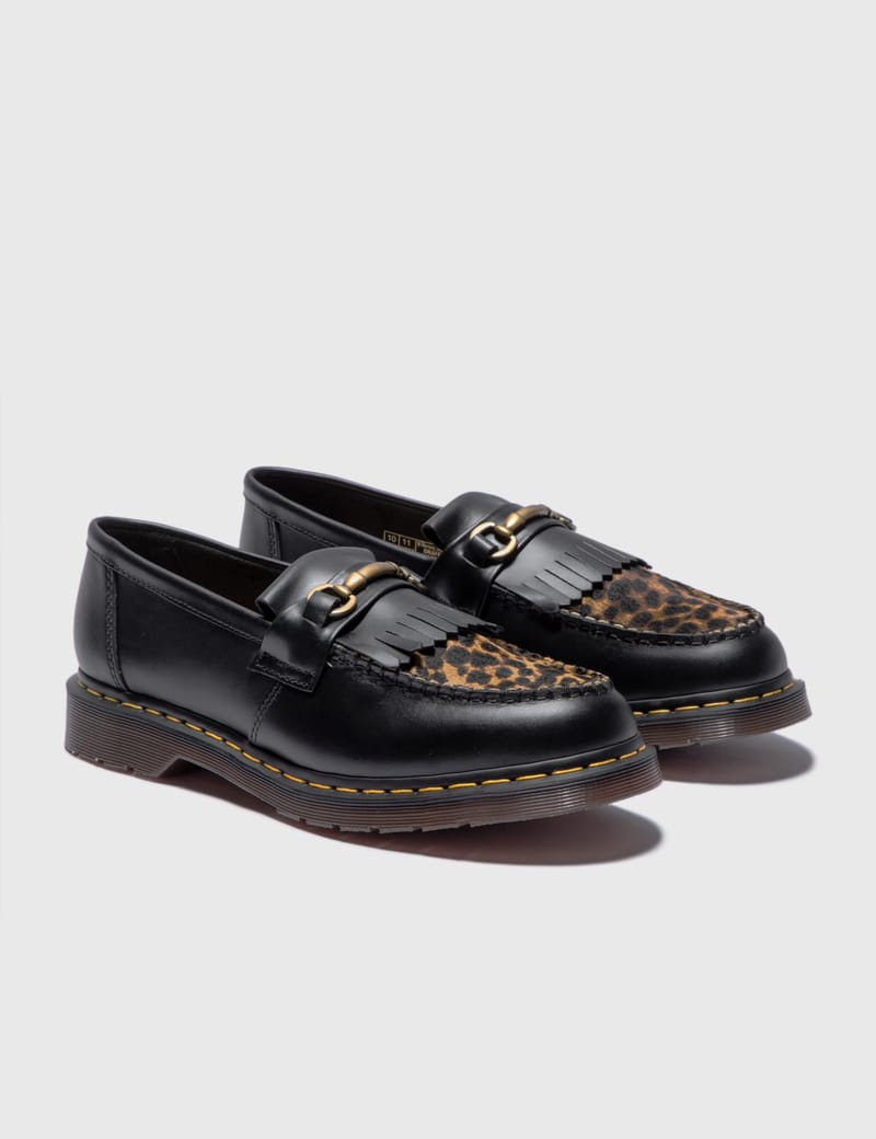 Dr. Martens - Adrian Snaffle Hair On Loafers | HBX - Globally