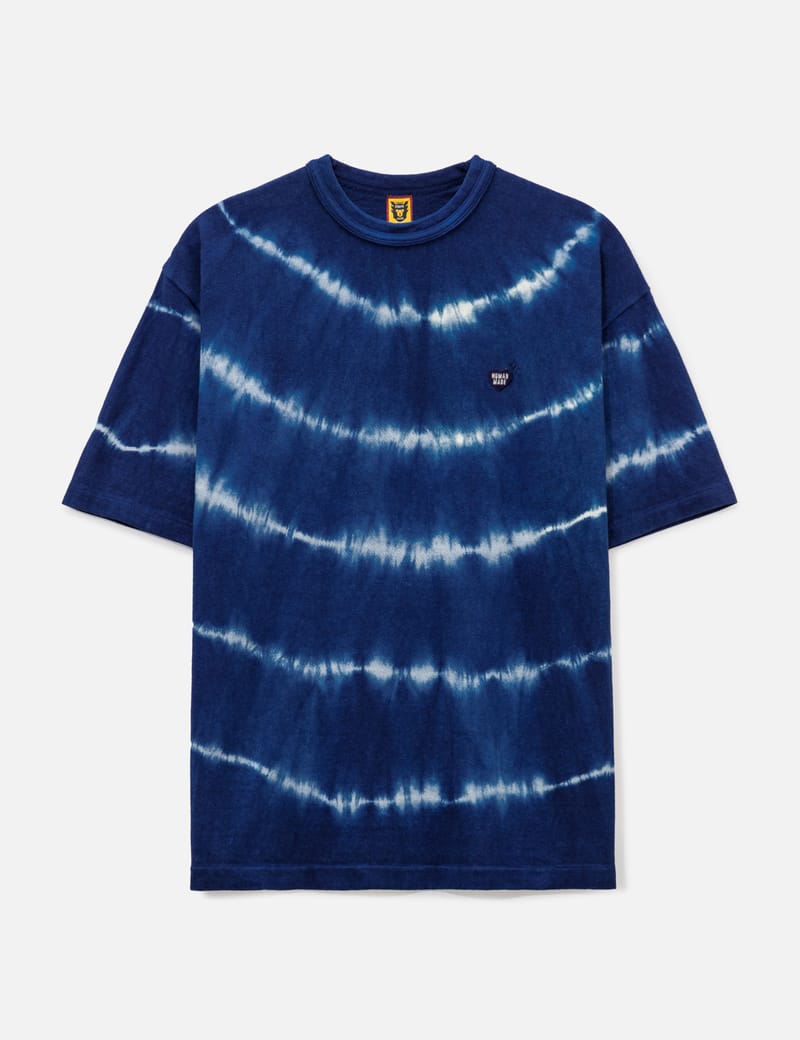 Human Made - Indigo Dyed T-shirt | HBX - Globally Curated Fashion