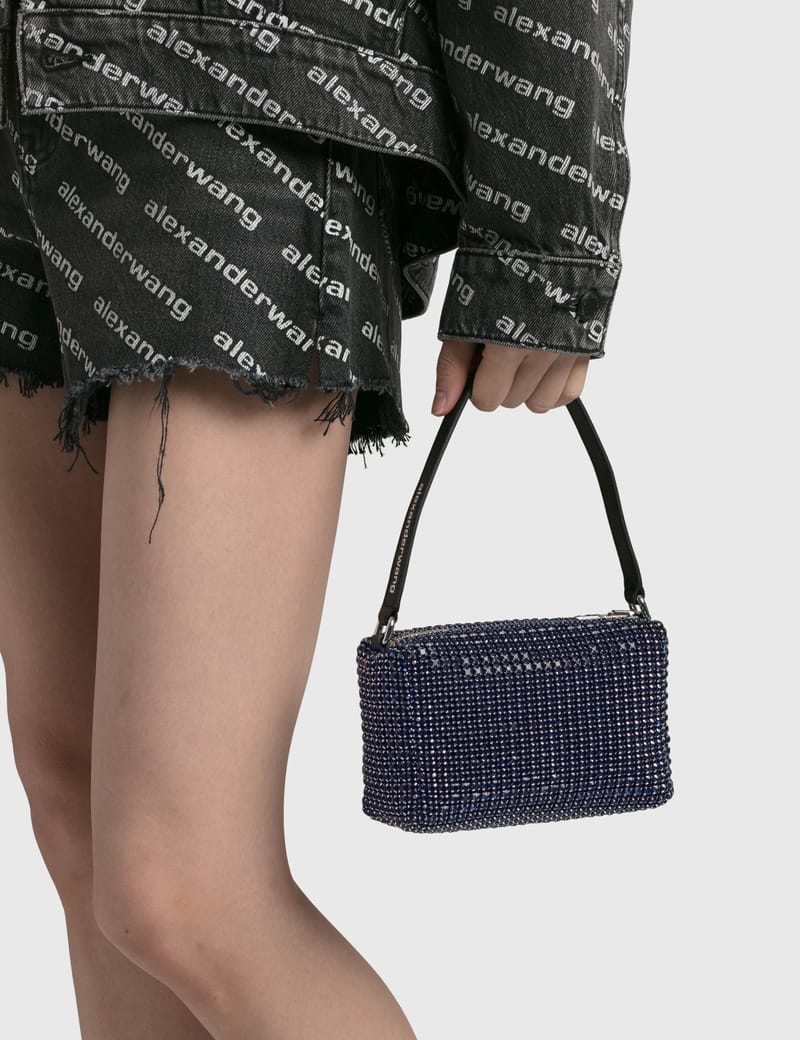 Alexander Wang - heiress ラインストーンメッシュ ミディアム