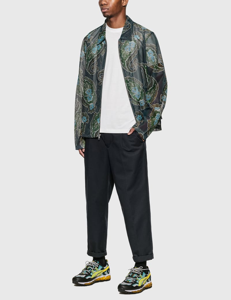 メンズ】 STUSSY - stussy paisley mesh jacket 20ss レア 21ssの通販