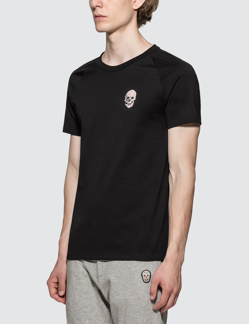 Tシャツ・カットソー MCQUEEN 'Skull' T-shirt Gray Alexander McQueen Men's' Scribble Skull T-Shirt in Grey | LN-CC®