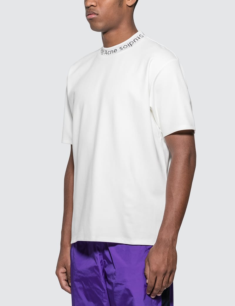 Acne studios navid tee 2024 white