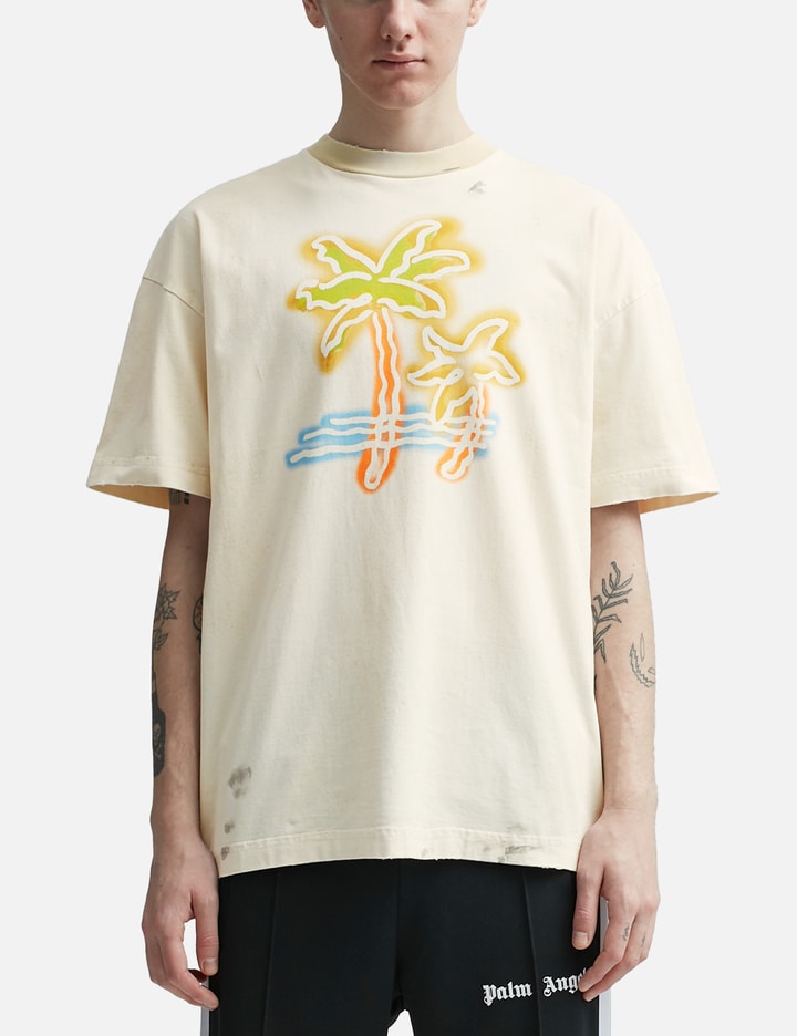 Palm Angels - Palm Neon T-shirt | HBX - Globally Curated Fashion and ...