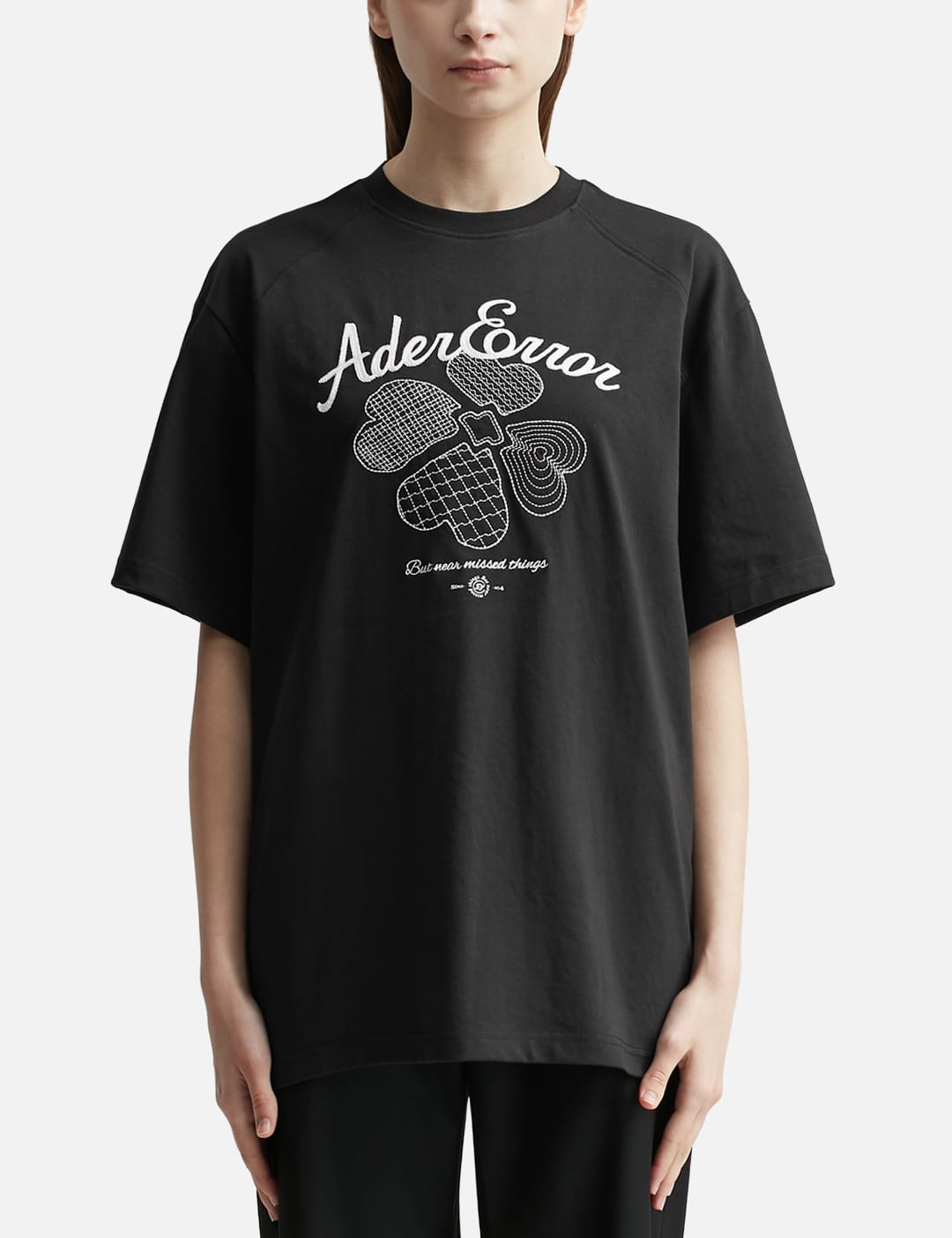Ader Error - TEVER LOGO T-SHIRT | HBX - Globally Curated Fashion and  Lifestyle by Hypebeast