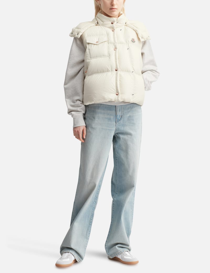 なんでも鑑定団よりも驚き！ Prada - ハイプビースト - HBX | デニムベスト ストレッチ ジャケット・アウター