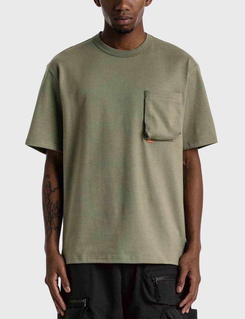 GOOPiMADE - “Type-X” 3D Pocket T-shirt | HBX